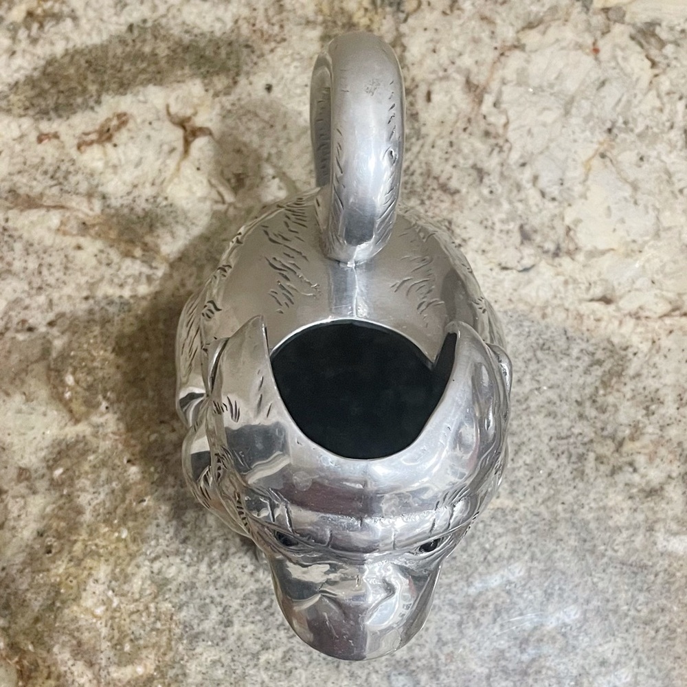 Arthur Court Designs Aluminum Monkey Pitcher 2003 - Picture 6 of 13